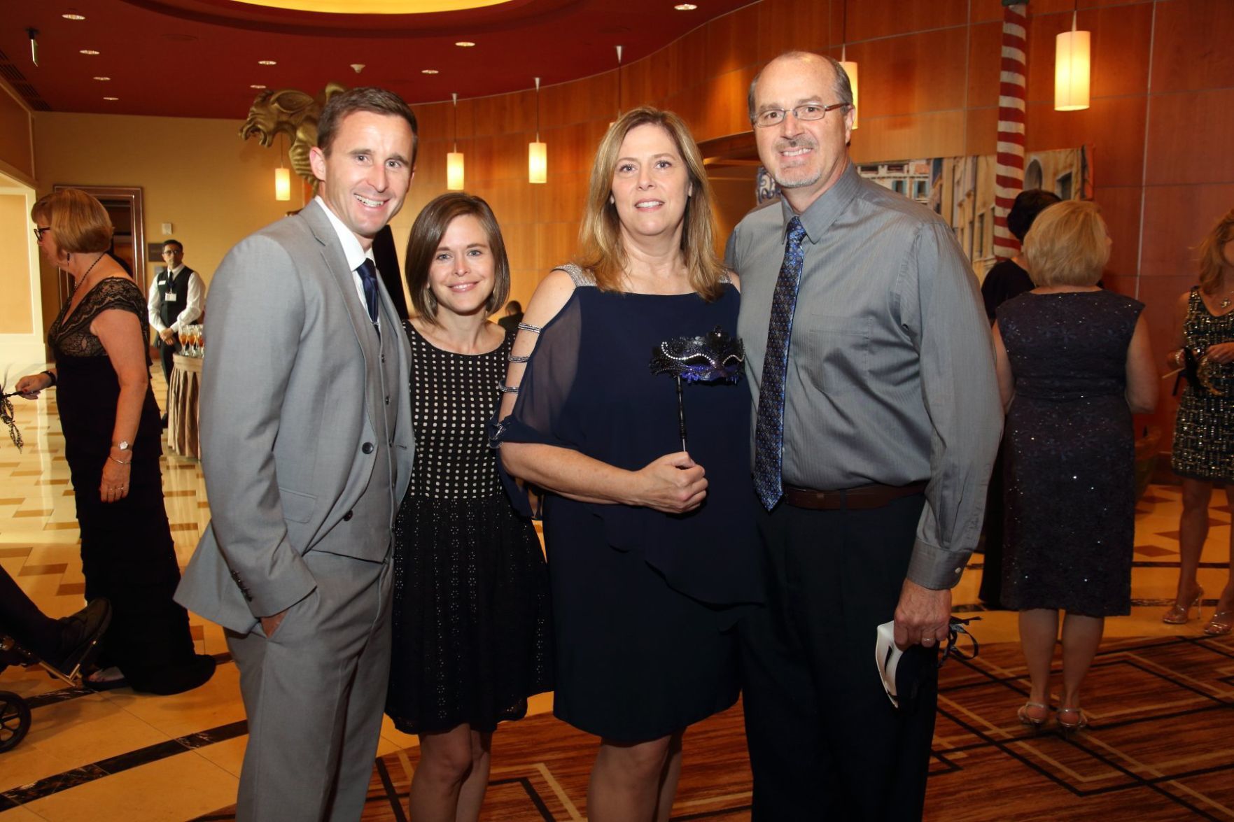Dave and Becky Fulkerson, Joan and Barry Harrison